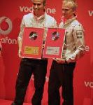 Motorsport meets Music: Vodafone Music Memory mit Lewis Hamilton und Heikki Kovalainen