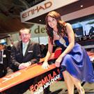 Etihad stand shines at the World Travel Market with celebrity visits