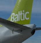 Air Baltic auf der Fespo Zürich