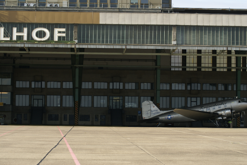 Rosinenbomber in Berlin-Tempelhof