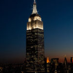 Spitze des Empire State Buildings glitzert von nun an zu jeder vollen Stunde
